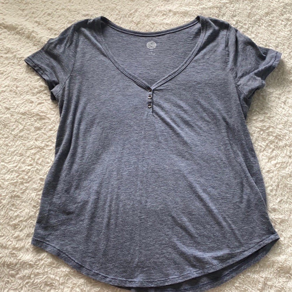 SO baby blue tee